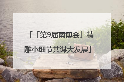 「第9届南博会」精雕小细节共谋大发展