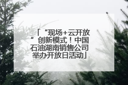 “现场+云开放”创新模式！中国石油湖南销售公司举办开放日活动
