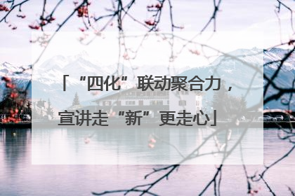 “四化”联动聚合力，宣讲走“新”更走心