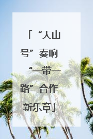 “天山号”奏响“一带一路”合作新乐章