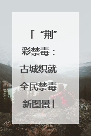 “荆”彩禁毒：古城织就全民禁毒新图景
