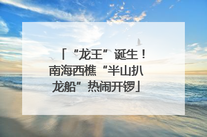 “龙王”诞生！南海西樵“半山扒龙船”热闹开锣