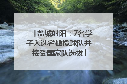盐城射阳：7名学子入选省橄榄球队并接受国家队选拔