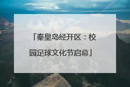 秦皇岛经开区：校园足球文化节启幕