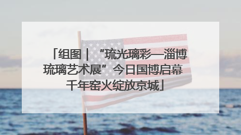 组图｜“琉光璃彩—淄博琉璃艺术展”今日国博启幕 千年窑火绽放京城