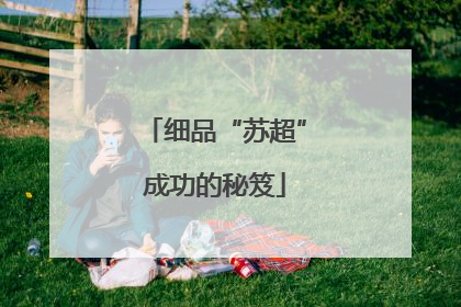 细品“苏超”成功的秘笈
