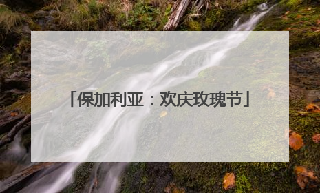 保加利亚：欢庆玫瑰节