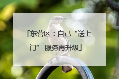 东营区：自己“送上门” 服务再升级