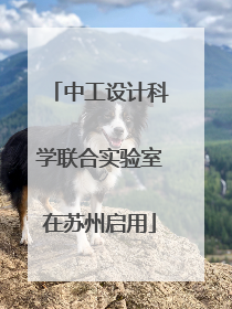 中工设计科学联合实验室在苏州启用
