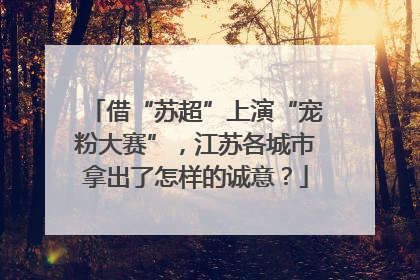 借“苏超”上演“宠粉大赛”，江苏各城市拿出了怎样的诚意？