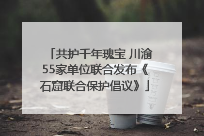 共护千年瑰宝 川渝55家单位联合发布《石窟联合保护倡议》