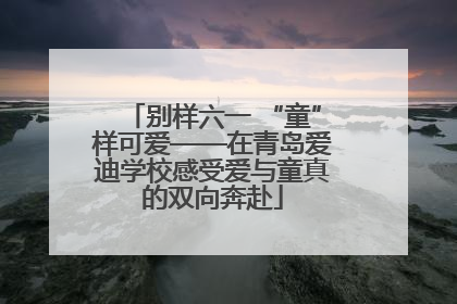 别样六一 “童”样可爱——在青岛爱迪学校感受爱与童真的双向奔赴