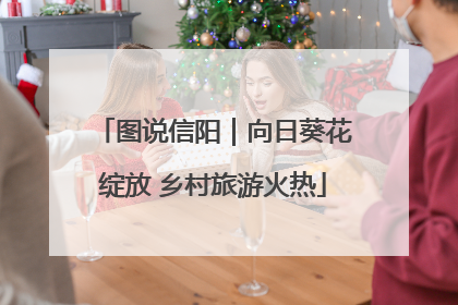 图说信阳｜向日葵花绽放 乡村旅游火热