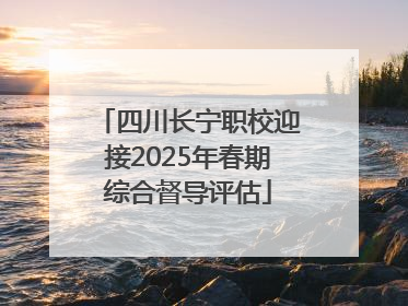 四川长宁职校迎接2025年春期综合督导评估