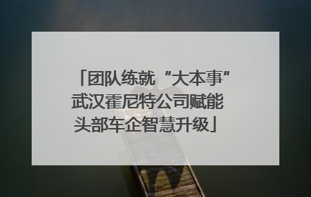 团队练就“大本事” 武汉霍尼特公司赋能头部车企智慧升级