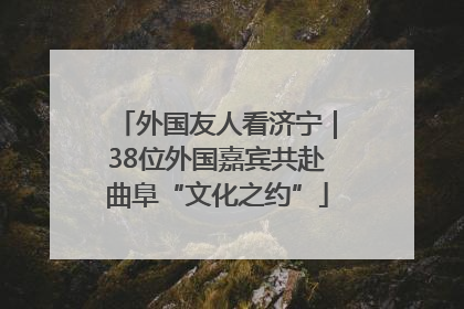 外国友人看济宁｜38位外国嘉宾共赴曲阜“文化之约”