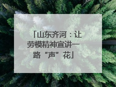 山东齐河：让劳模精神宣讲一路“声”花