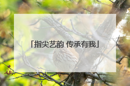 指尖艺韵 传承有我