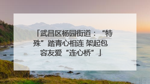 武昌区杨园街道：“特殊”踏青心相连 架起包容友爱“连心桥”