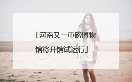 河南又一重磅博物馆将开馆试运行