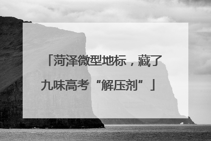菏泽微型地标，藏了九味高考“解压剂”