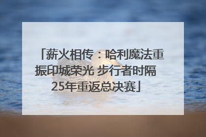 薪火相传：哈利魔法重振印城荣光 步行者时隔25年重返总决赛