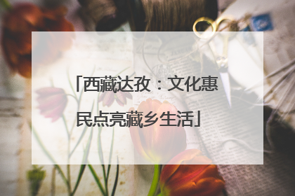 西藏达孜：文化惠民点亮藏乡生活