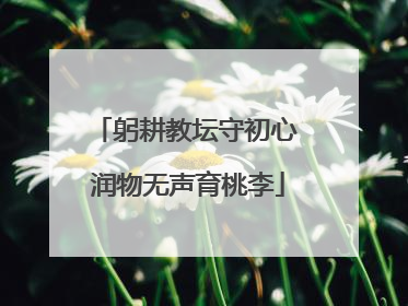 躬耕教坛守初心 润物无声育桃李