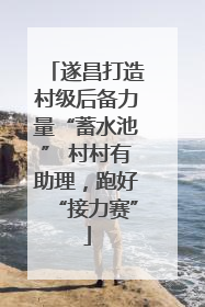 遂昌打造村级后备力量“蓄水池” 村村有助理，跑好“接力赛”