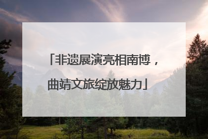 非遗展演亮相南博，曲靖文旅绽放魅力
