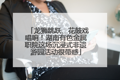 龙狮跳跃、花鼓戏唱响！湖南有色金属职院这场沉浸式非遗游园活动很带感