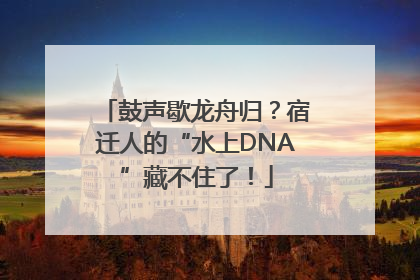 鼓声歇龙舟归？宿迁人的“水上DNA”藏不住了！
