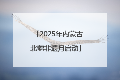 2025年内蒙古北疆非遗月启动
